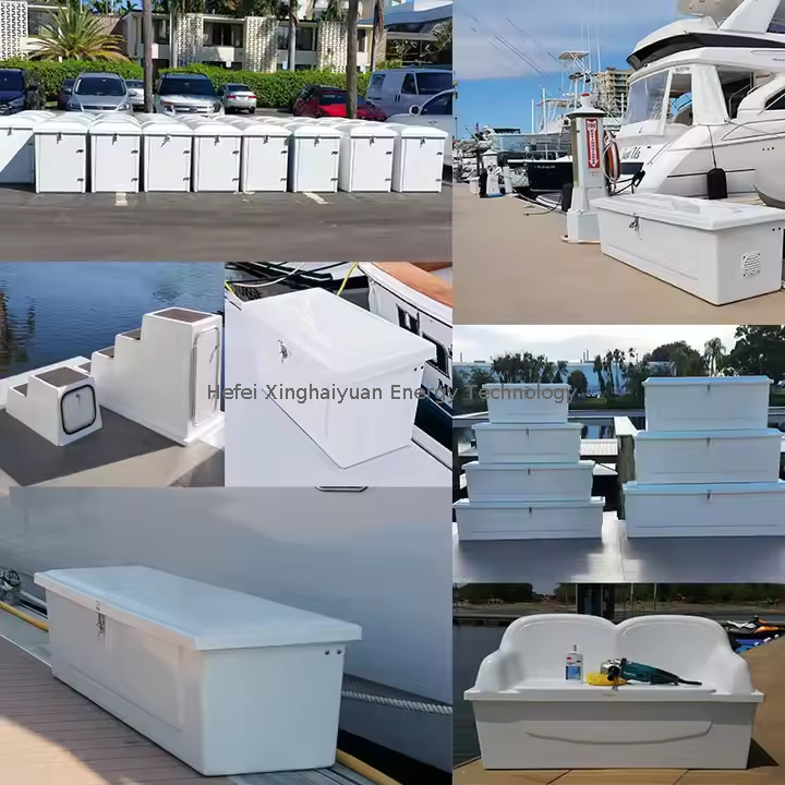 FRP Fiberglass Marina Box Standar